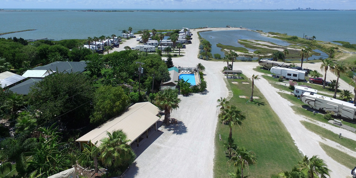 Overview of Sea Breeze RV Resort